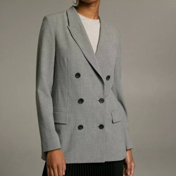 Babaton - Double Breasted Check Blazer - Picture 1 of 5